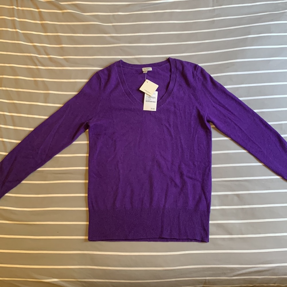 Vibrant Cashmere Sweater NWT